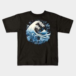 Riding the waves and catching some serious style with my Billabong wardrobe Kids T-Shirt